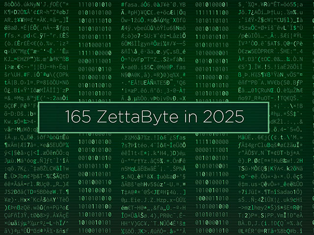 165 Zettabyte Of Data Generated In 25 Datacenter Com